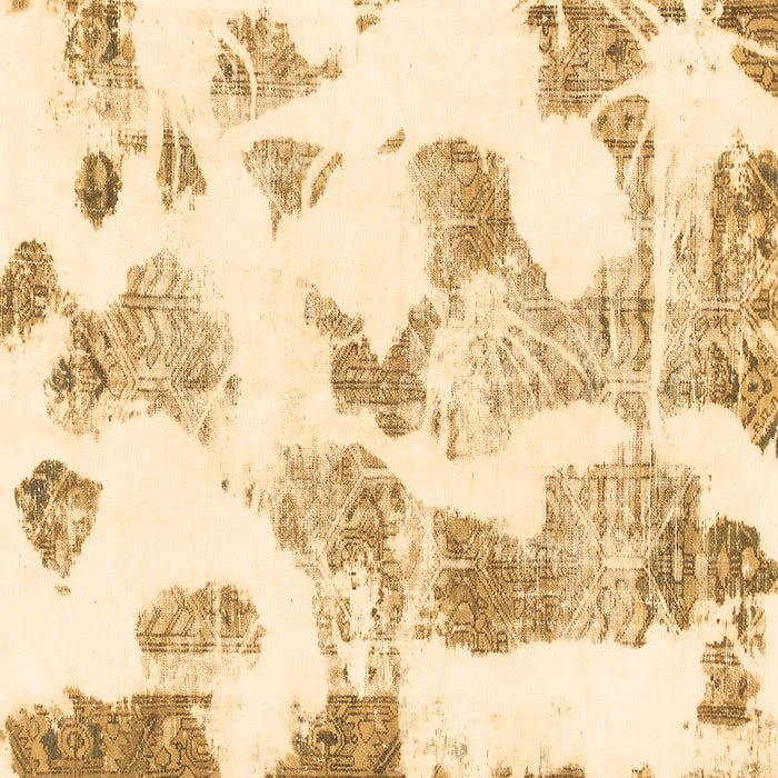 Square Oriental Brown Modern Rug, abs1180brn