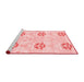 Modern Red Washable Rugs