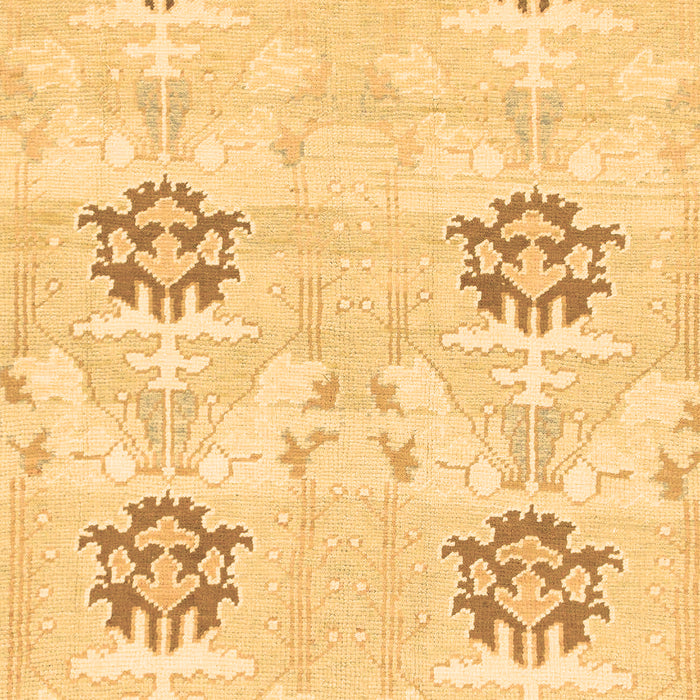 Machine Washable Oriental Brown Modern Rug, wshabs1181brn