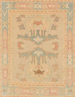 Machine Washable Abstract Yellow Rug, wshabs1182