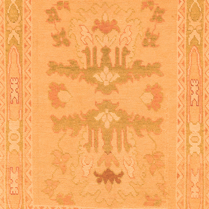 Abstract Orange Modern Rug, abs1182org