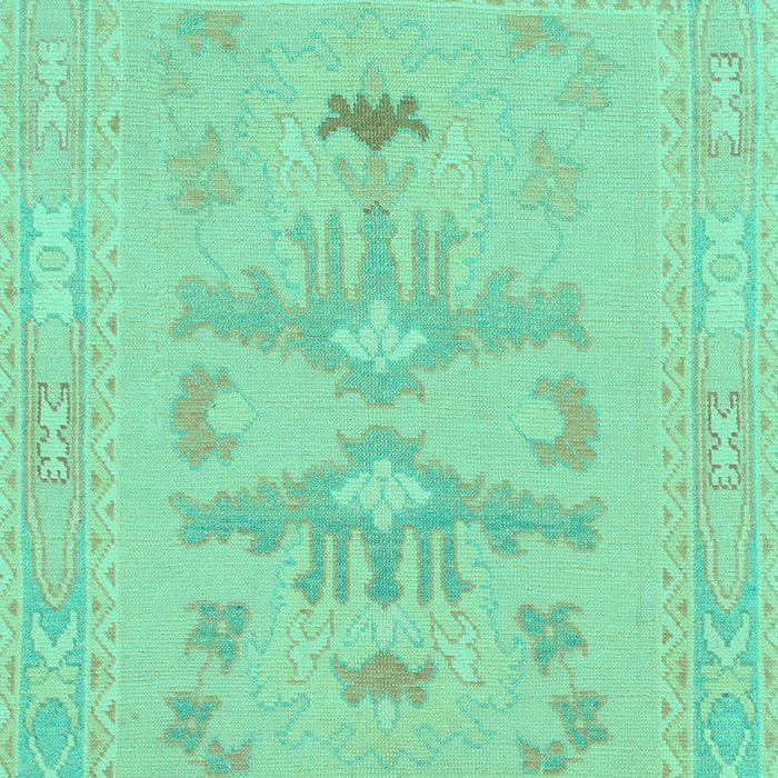 Abstract Turquoise Modern Rug, abs1182turq
