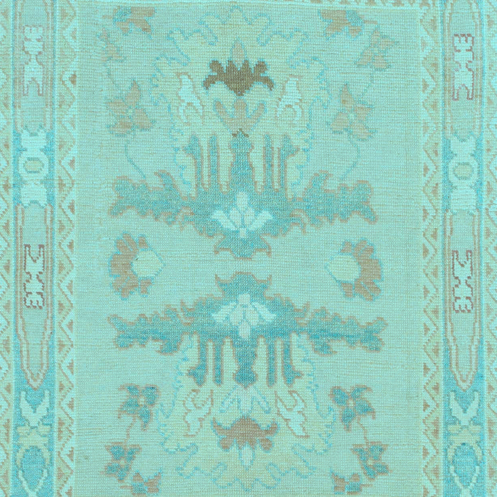 Abstract Light Blue Modern Rug, abs1182lblu