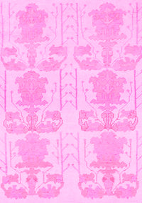 Abstract Pink Modern Rug, abs1183pnk