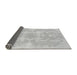 Sideview of Abstract Gray Modern Rug, abs1184gry