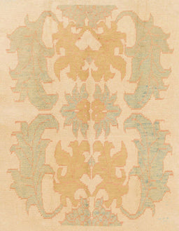 Abstract Yellow Modern Rug, abs1184