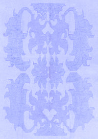 Abstract Blue Modern Rug, abs1184blu