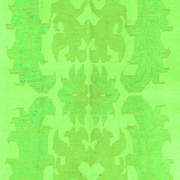 Machine Washable Abstract Green Modern Area Rugs, wshabs1184grn