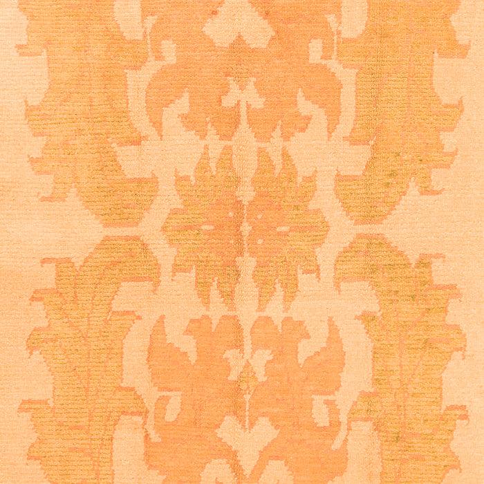 Machine Washable Abstract Orange Modern Area Rugs, wshabs1184org