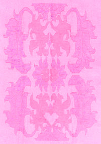 Abstract Pink Modern Rug, abs1184pnk