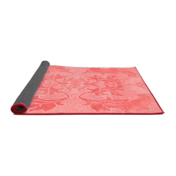 Abstract Red Modern Area Rugs