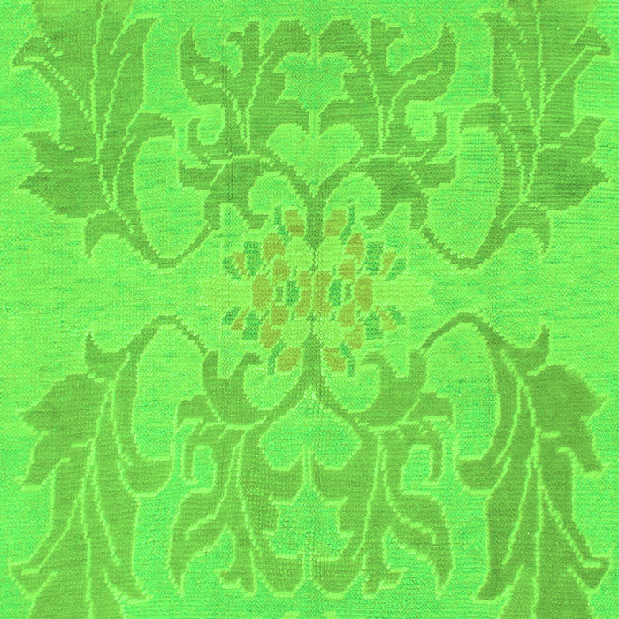 Abstract Green Modern Rug, abs1185grn