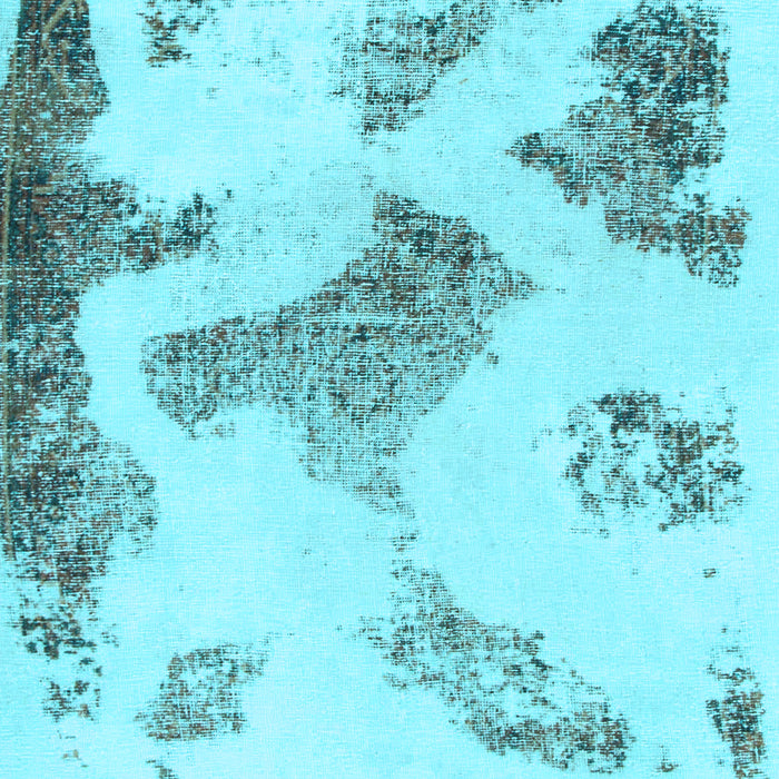 Abstract Light Blue Modern Rug, abs1186lblu