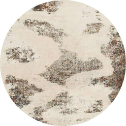 Square Abstract Wheat Beige Modern Rug, abs1186