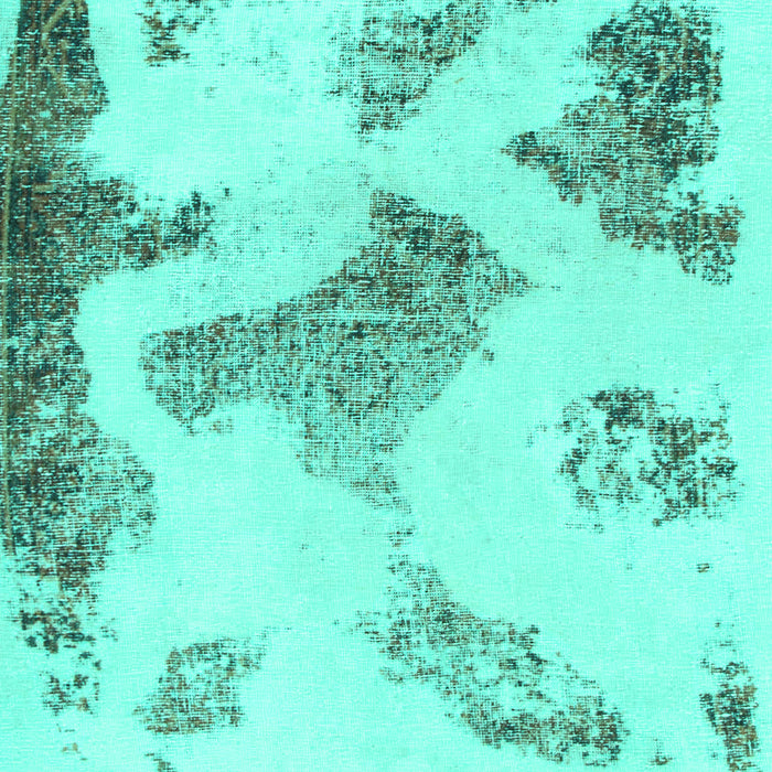 Abstract Turquoise Modern Rug, abs1186turq