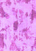 Machine Washable Abstract Purple Modern Area Rugs, wshabs1187pur