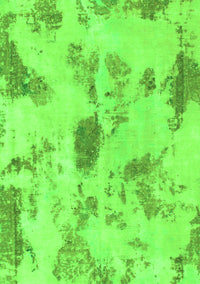 Abstract Green Modern Rug, abs1187grn