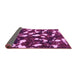 Sideview of Abstract Pink Modern Rug, abs1188pnk