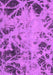 Machine Washable Abstract Pink Modern Rug, wshabs1189pnk