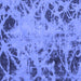 Square Machine Washable Abstract Blue Modern Rug, wshabs1189blu