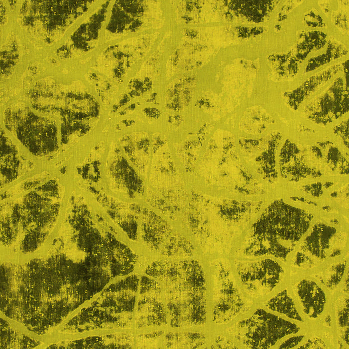Abstract Yellow Modern Rug, abs1189yw