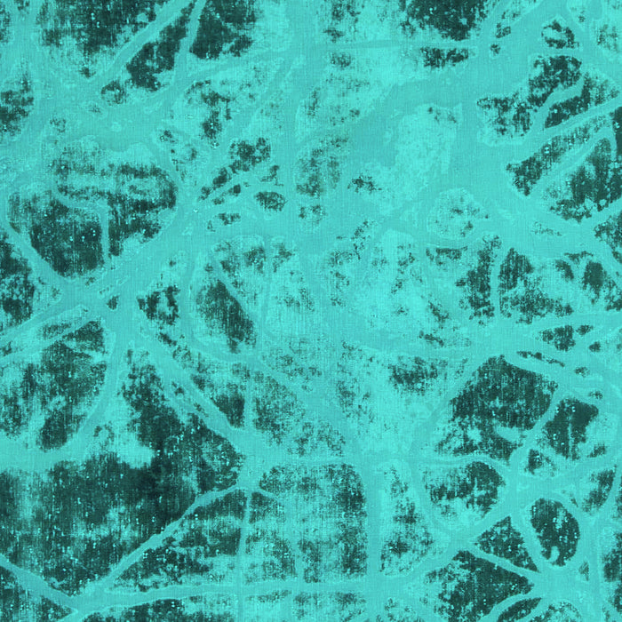 Abstract Turquoise Modern Rug, abs1189turq