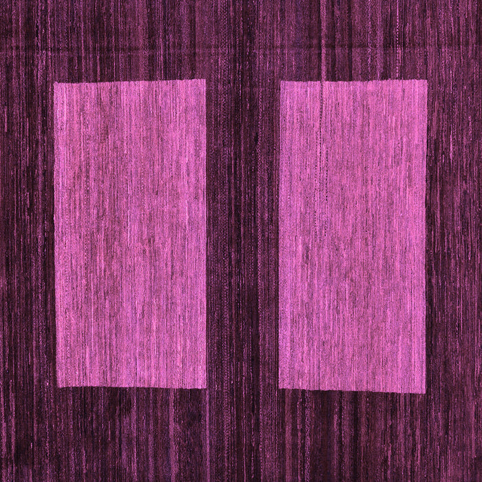 Square Abstract Purple Modern Rug, abs118pur
