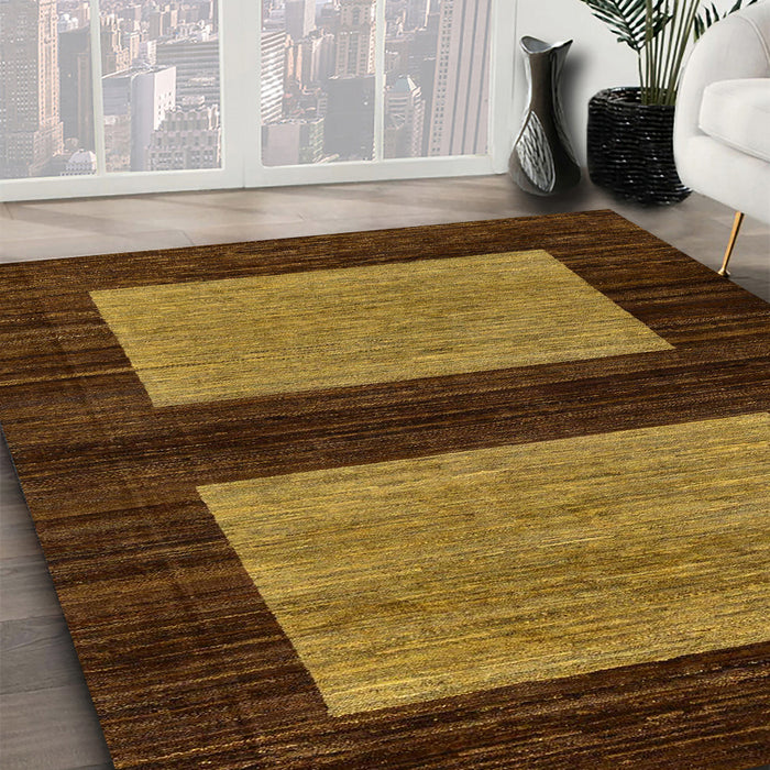 Machine Washable Abstract Night Red Rug in a Family Room, wshabs118