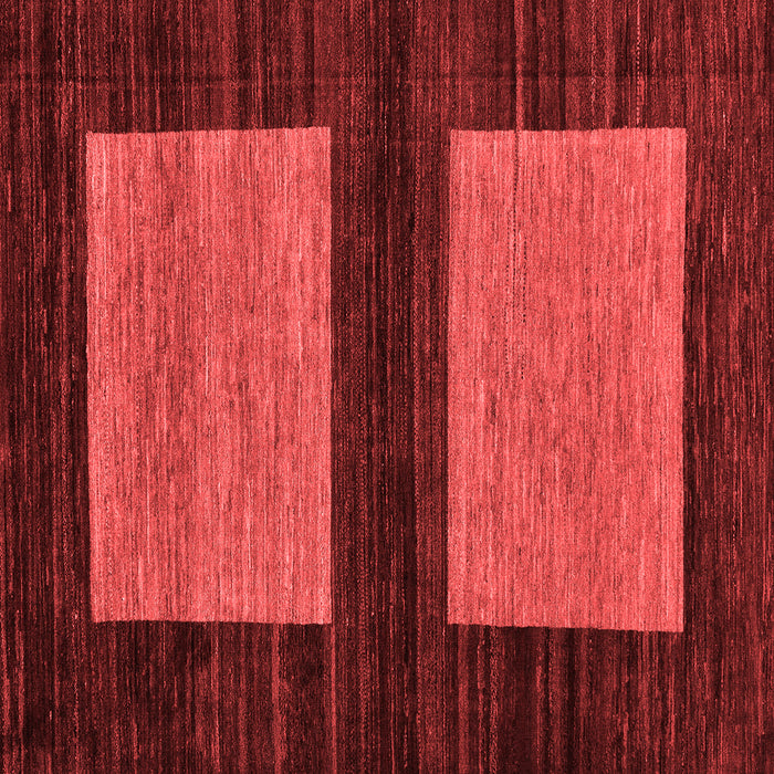 Abstract Red Modern Rug, abs118red