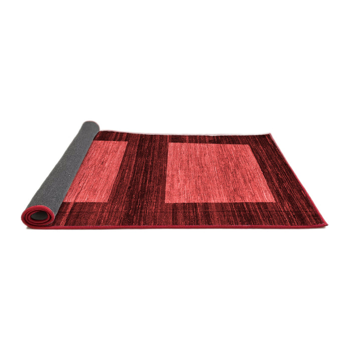 Abstract Red Modern Area Rugs