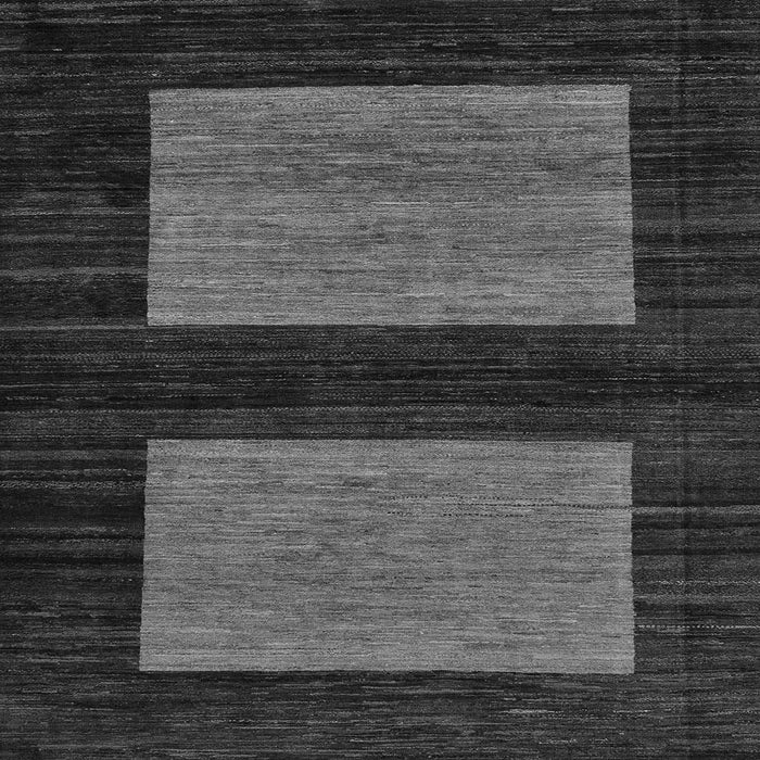 Square Abstract Gray Modern Rug, abs118gry