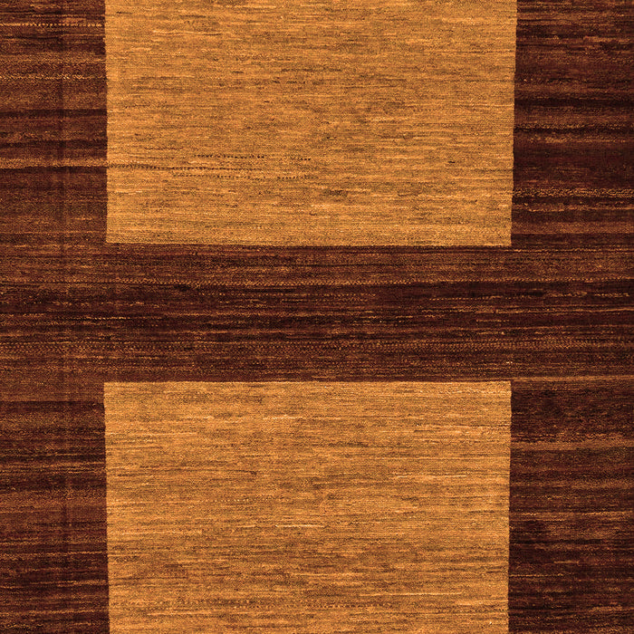Abstract Orange Modern Rug, abs118org
