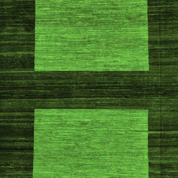 Abstract Green Modern Rug, abs118grn