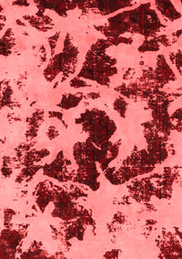 Abstract Red Modern Rug, abs1190red