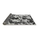 Sideview of Abstract Gray Modern Rug, abs1190gry