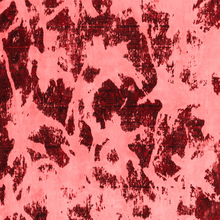 Machine Washable Abstract Red Modern Rug, wshabs1190red