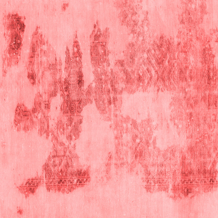 Abstract Red Modern Rug, abs1191red