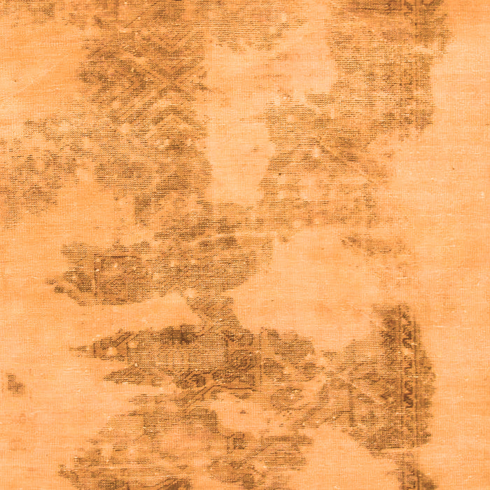 Machine Washable Abstract Orange Modern Area Rugs, wshabs1191org