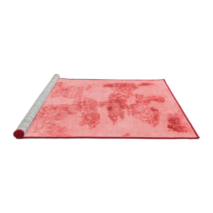 Modern Red Washable Rugs