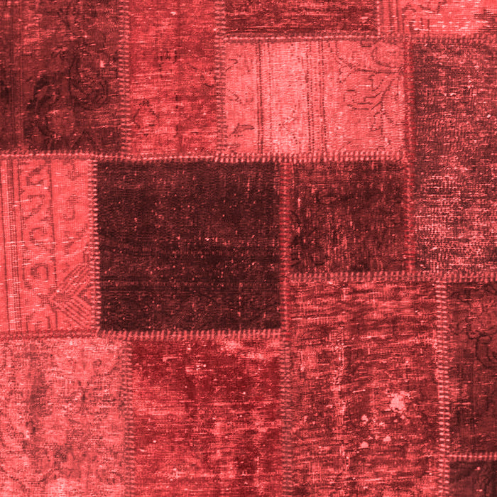 Abstract Red Modern Area Rugs