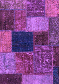 Abstract Purple Modern Rug, abs1192pur