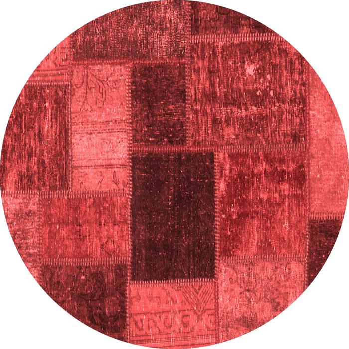 Machine Washable Abstract Red Modern Rug, wshabs1192red