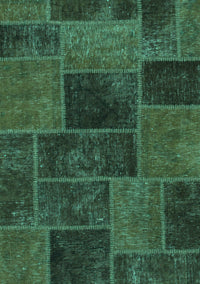 Patchwork Turquoise Transitional Rug, abs1193turq