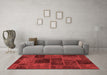 Transitional Red Washable Rugs