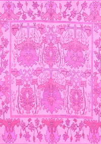 Abstract Pink Modern Rug, abs1194pnk