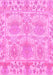 Abstract Pink Modern Rug, abs1194pnk