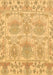 Machine Washable Abstract Brown Modern Rug, wshabs1194brn