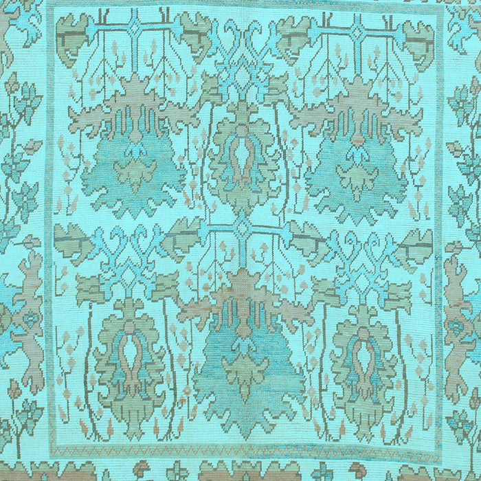 Abstract Light Blue Modern Rug, abs1194lblu