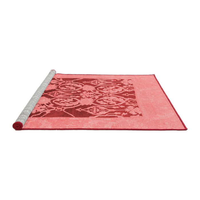 Modern Red Washable Rugs