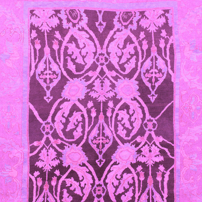 Machine Washable Abstract Purple Modern Area Rugs, wshabs1195pur